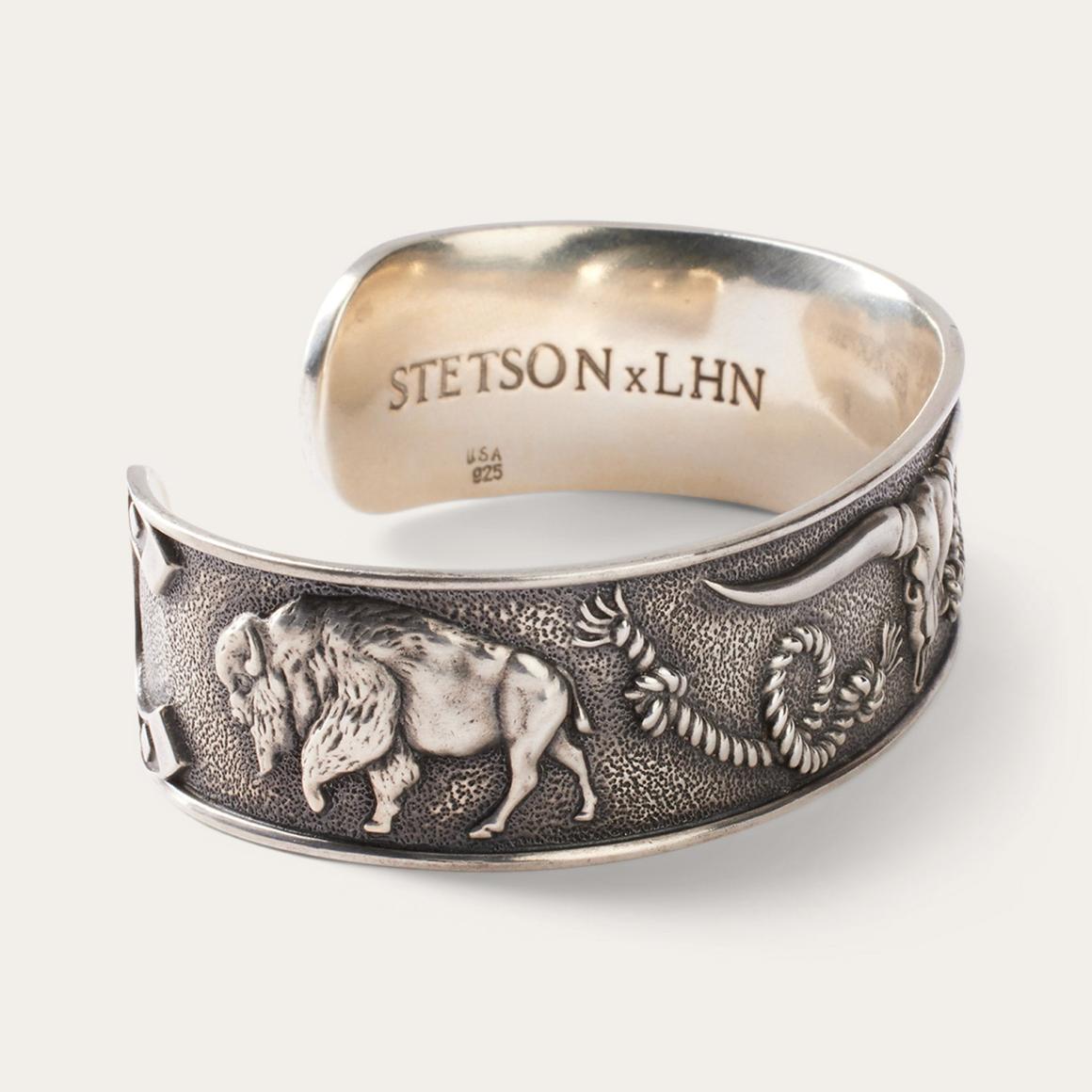 Southwestern Cuff Grey | Men/Women Stetson Jewelry