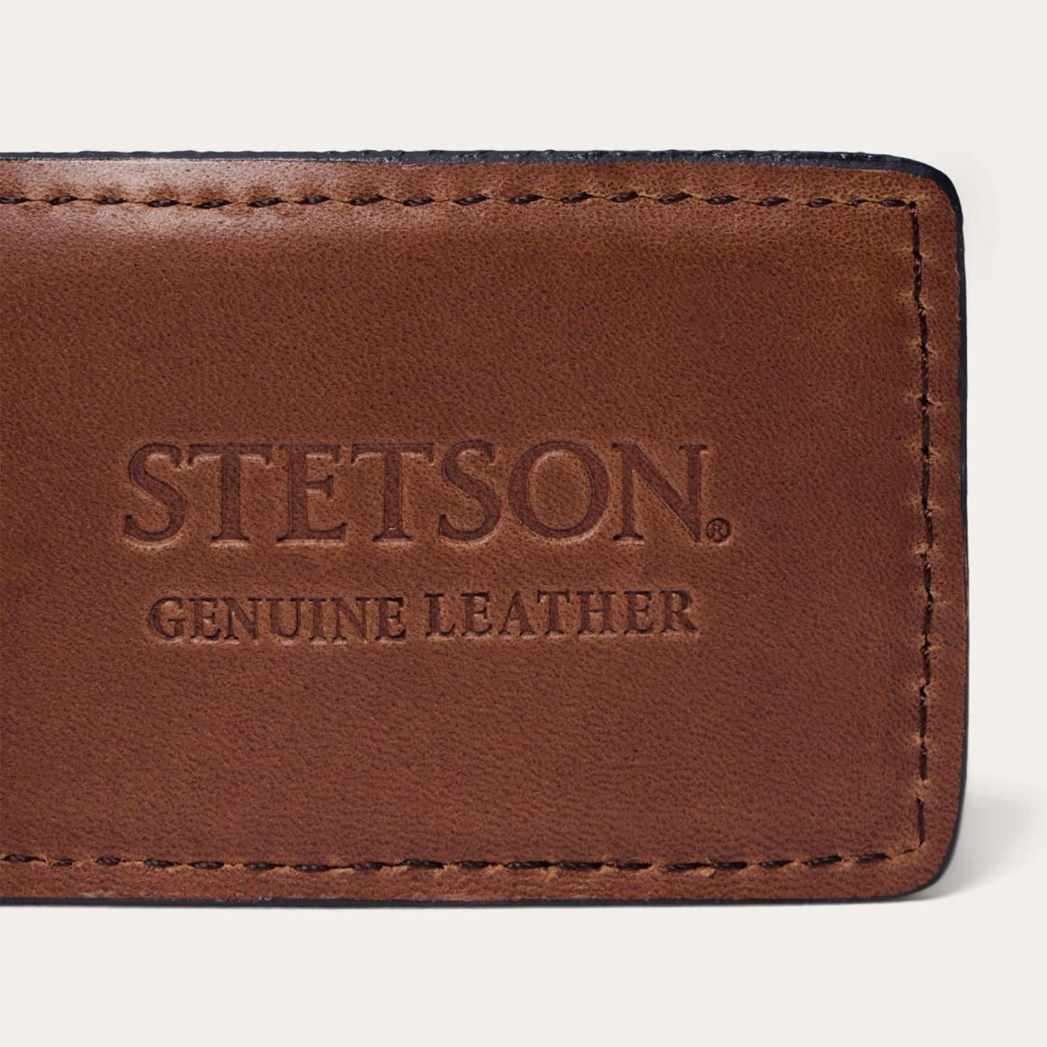 Steer Head Money Clip Brown | Men Stetson Wallets