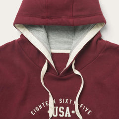 Stetson Hooded Sweatshirt Red | Men Stetson Sweaters &amp; Hoodies
