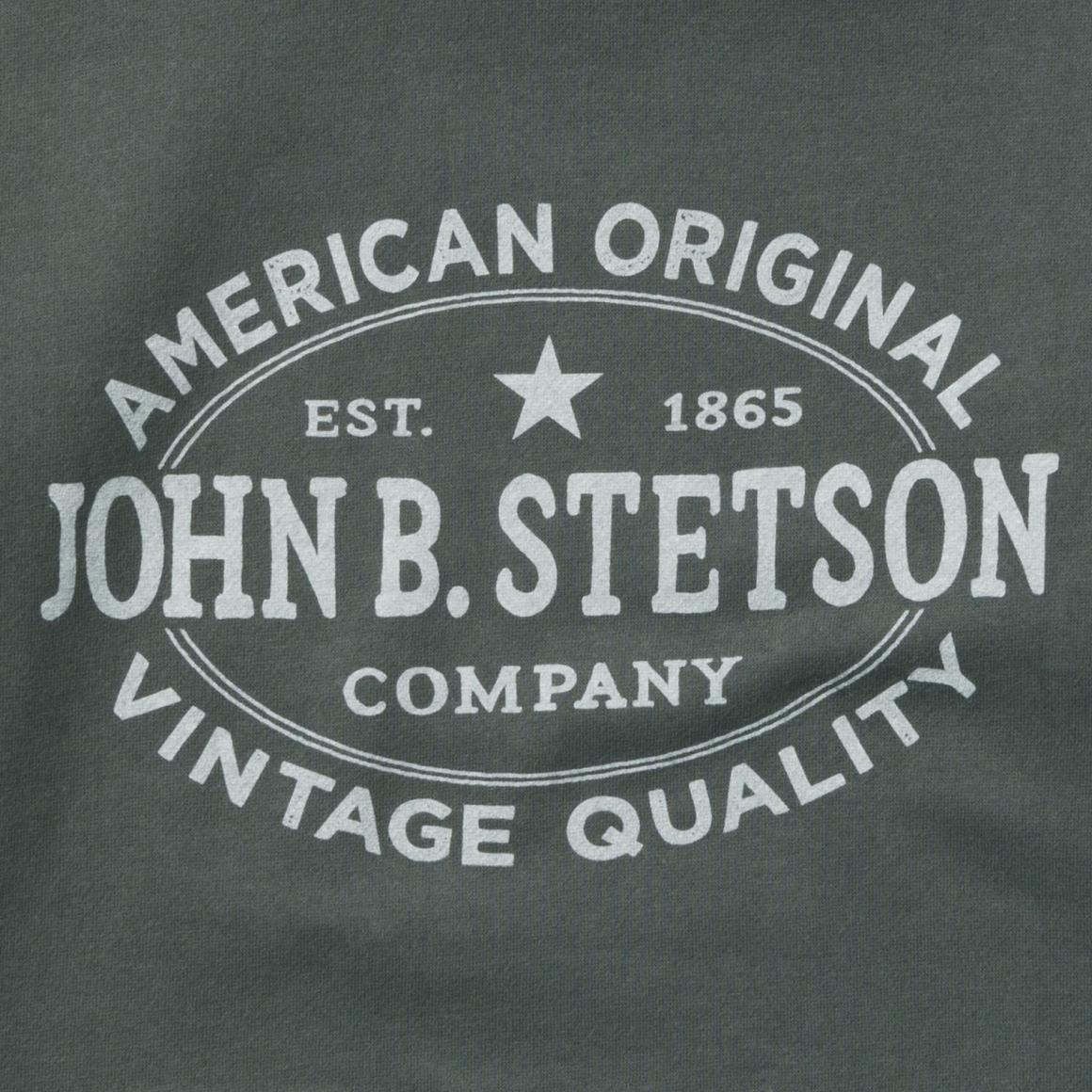 Stetson Hoodie Star Left Chest Blue | Men Stetson Sweaters &amp; Hoodies