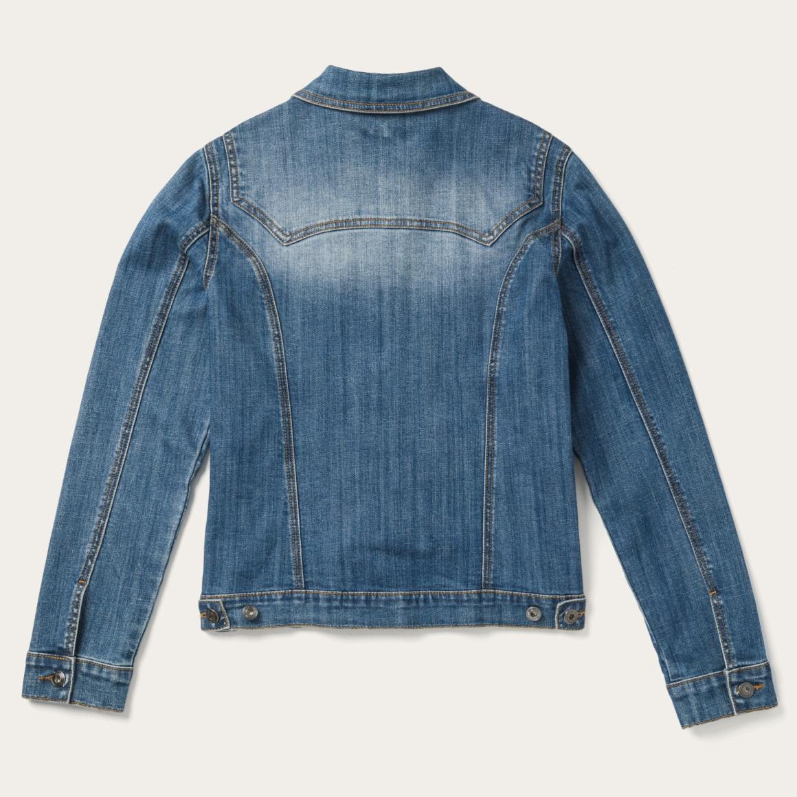 Stetson Stretch Denim Jacket Blue | Women Stetson Jackets