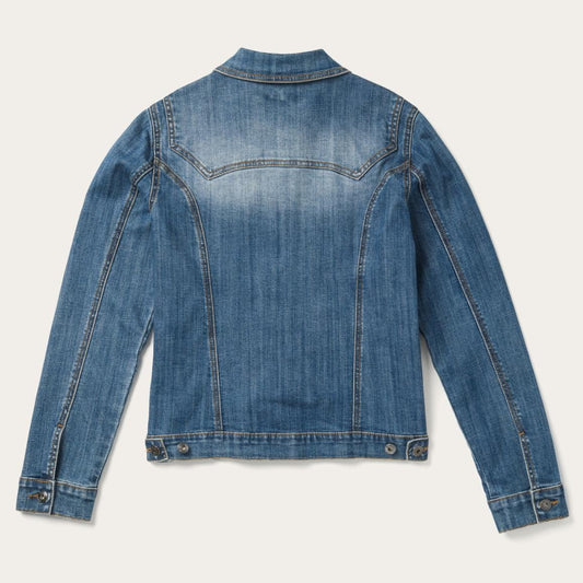 Stetson Stretch Denim Jacket Blue | Women Stetson Jackets