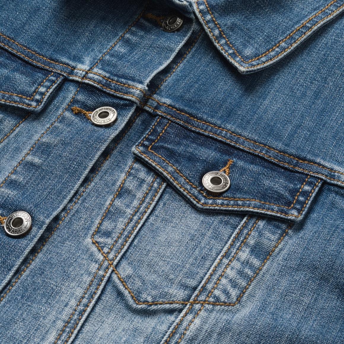 Stetson Stretch Denim Jacket Blue | Women Stetson Jackets