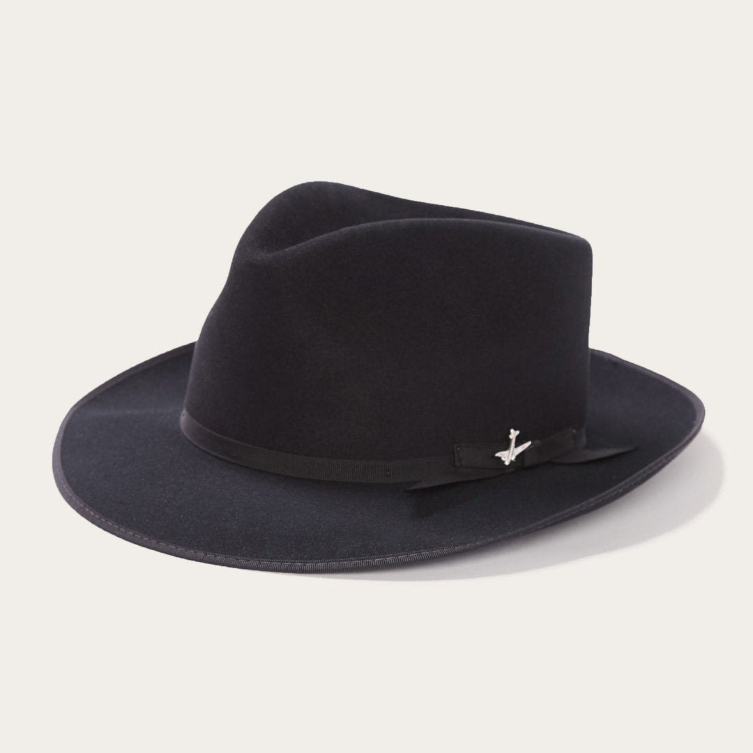Stratoliner Fedora Black | Men/Women Stetson Fedora