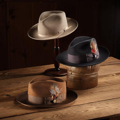Stratoliner Fedora Natural | Men/Women Stetson Fedora