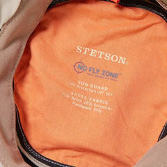 Switchback &#039;No Fly Zone&#039; Mesh Bucket Hat Khaki | Men/Women Stetson Outdoor