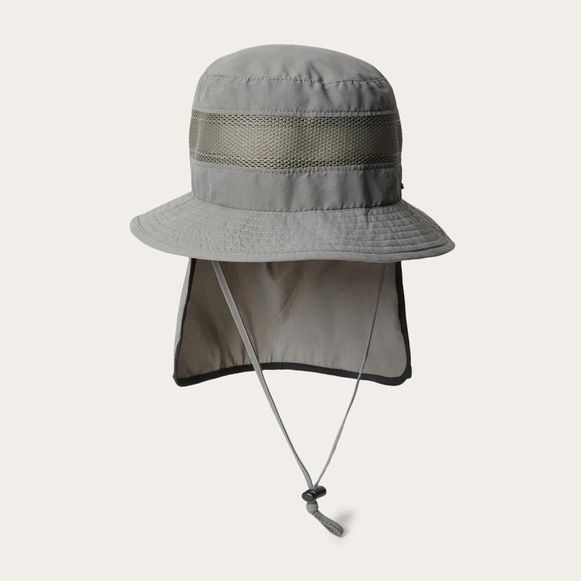 Switchback &#039;No Fly Zone&#039; Mesh Bucket Hat Willow | Men/Women Stetson Outdoor