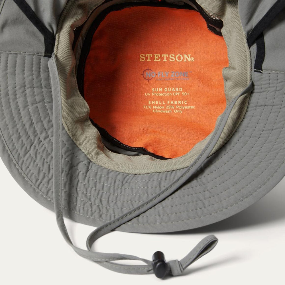 Switchback &#039;No Fly Zone&#039; Mesh Bucket Hat Willow | Men/Women Stetson Outdoor
