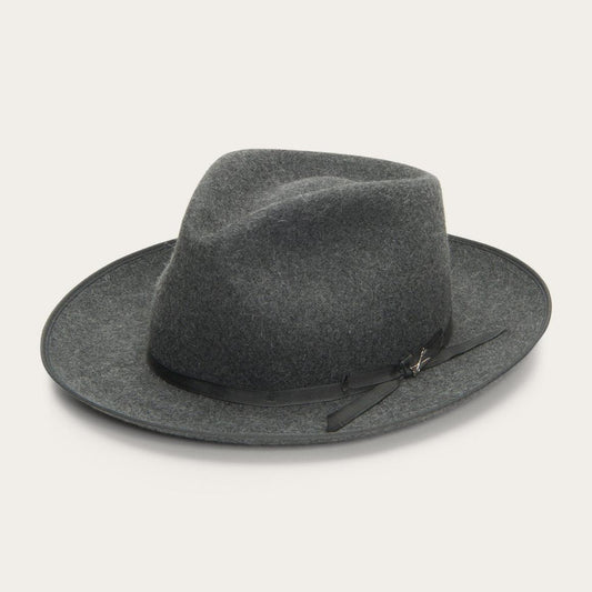 The Ultralight Stratoliner Fedora Grey Mix | Men/Women Stetson Fedora
