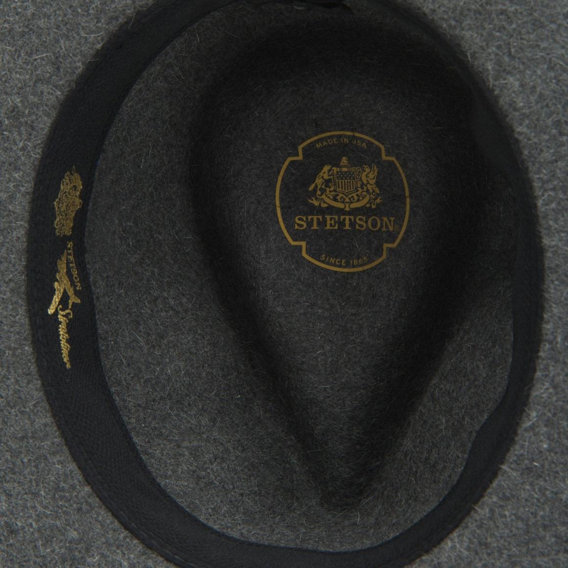 The Ultralight Stratoliner Fedora Grey Mix | Men/Women Stetson Fedora