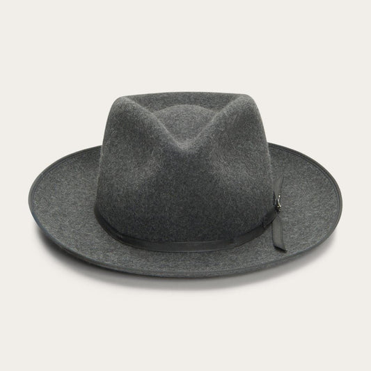 The Ultralight Stratoliner Fedora Grey Mix | Men/Women Stetson Fedora