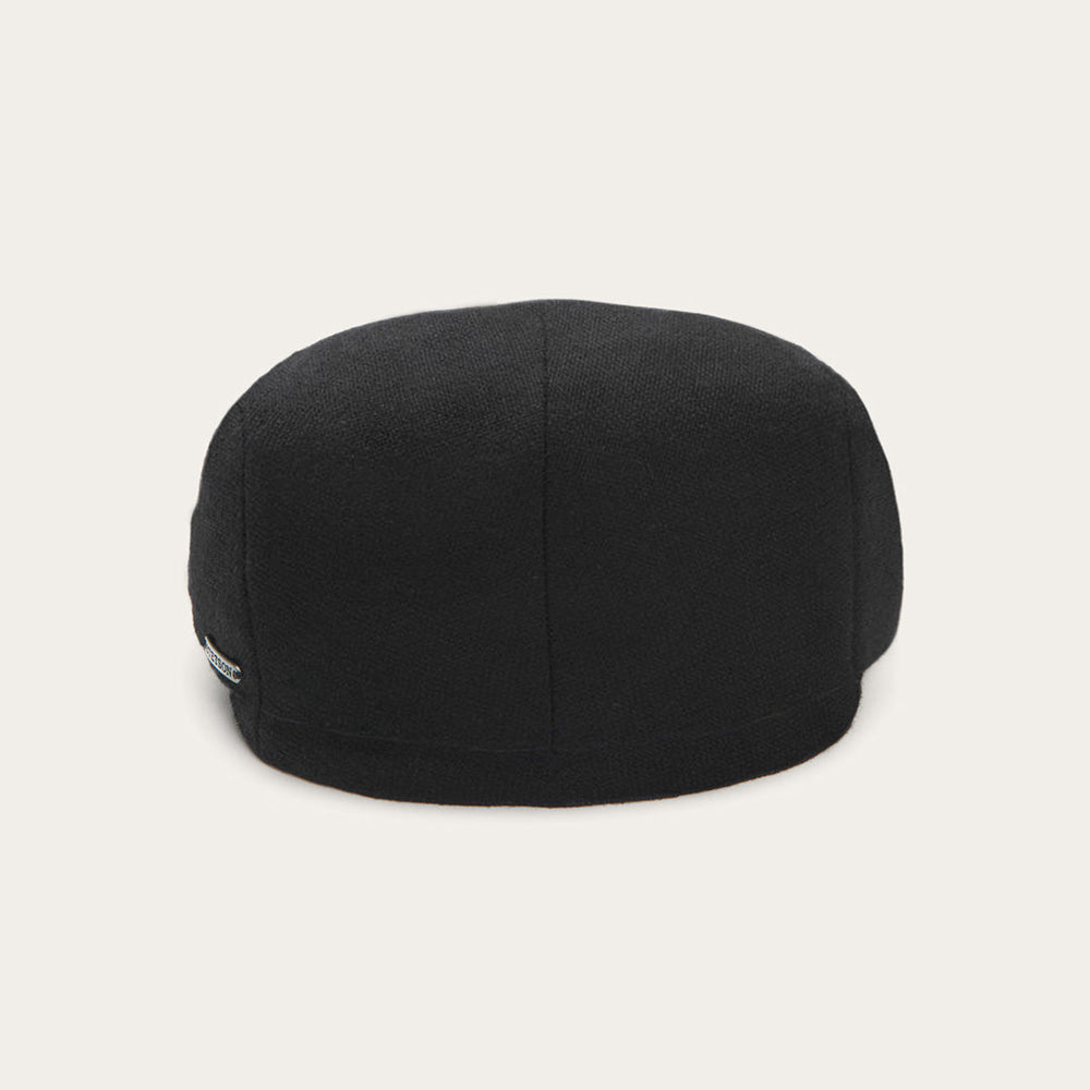 Virgin Wool &amp; Cashmere Driver Cap Black | Men/Women Stetson Caps &amp; Truckers