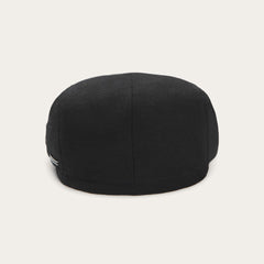 Virgin Wool &amp; Cashmere Driver Cap Black | Men/Women Stetson Caps &amp; Truckers