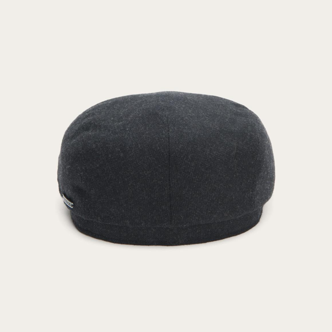 Virgin Wool &amp; Cashmere Driver Cap Grey | Men/Women Stetson Caps &amp; Truckers