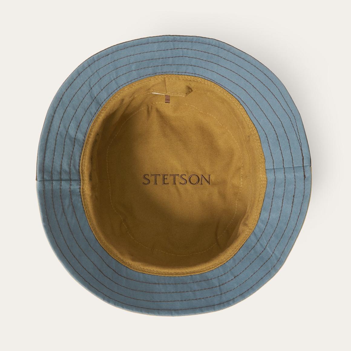 Waxed Cotton Bucket Hat Multi | Men/Women Stetson Caps &amp; Truckers