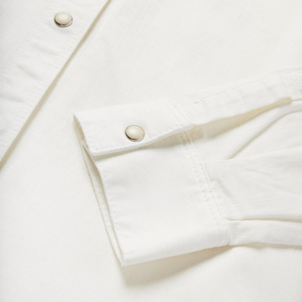 Western Embroidered Denim Shirt White | Women Stetson Western Shirts