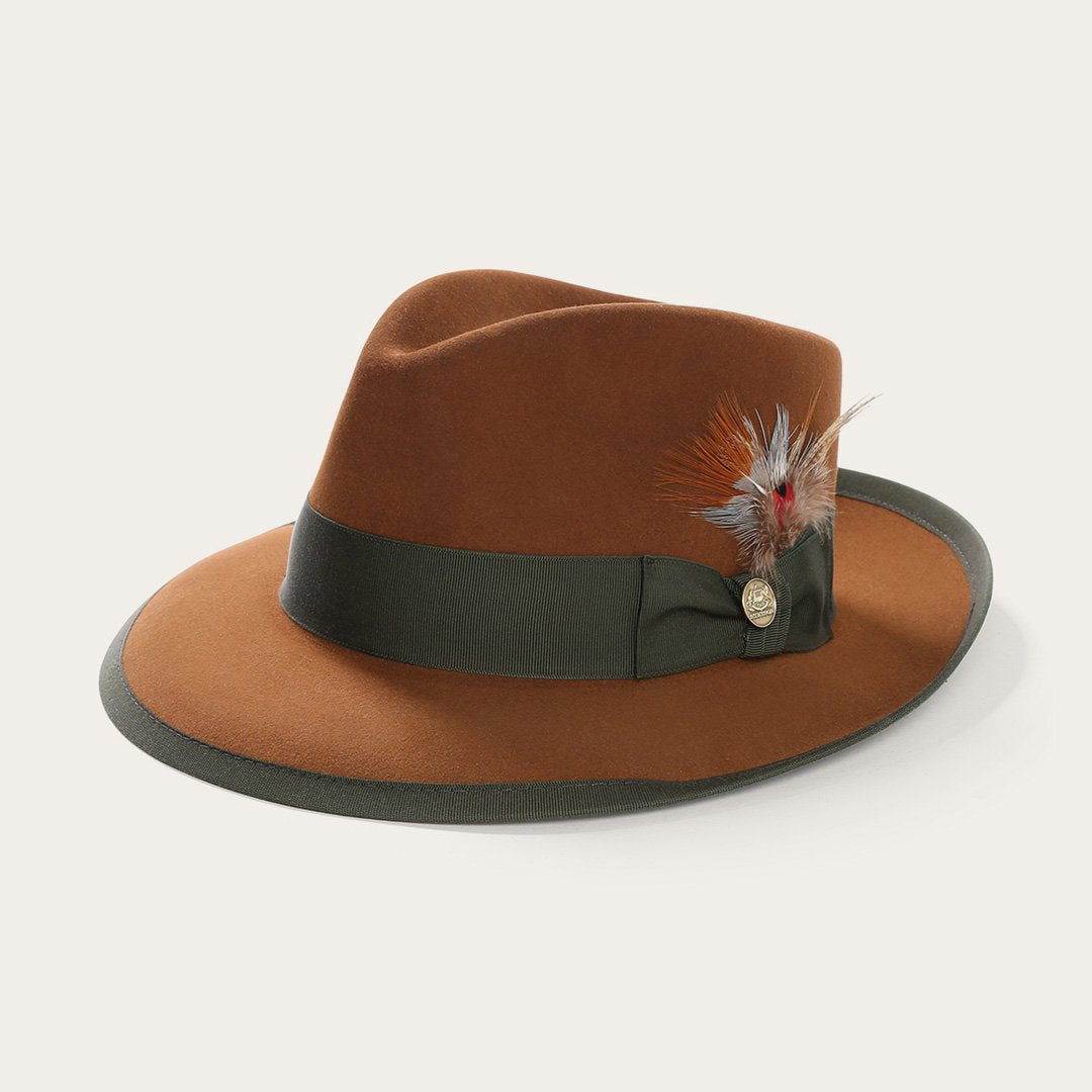 Whippet Fedora Cognac | Men/Women Stetson Fedora
