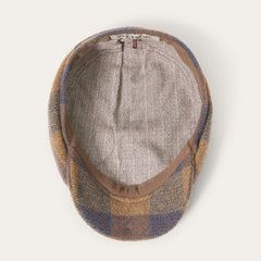Wool Check Hatteras Cognac/sand/blue | Men/Women Stetson Caps &amp; Truckers