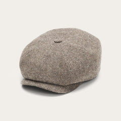 Wool Herringbone Hatteras Grey Herringbone | Men/Women Stetson Caps &amp; Truckers